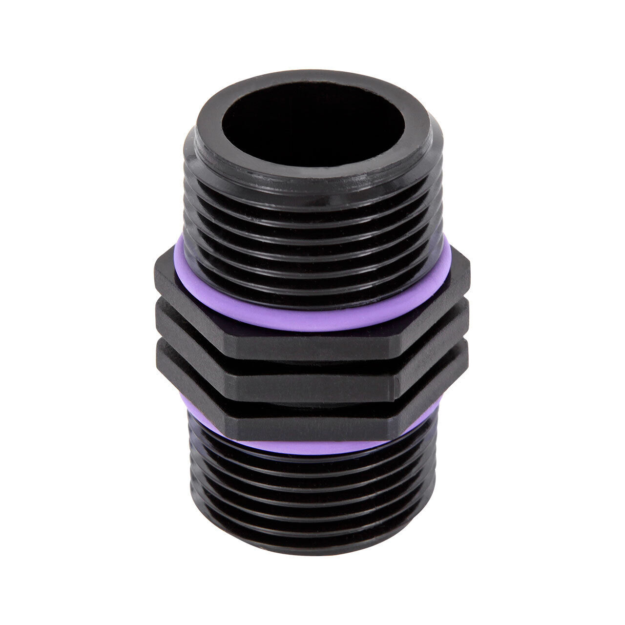 PP Doppelnippel 3/4" AG auf 3/4" AG (Bild für) PP Doppelnippel 3/4" AG auf 3/4" AG